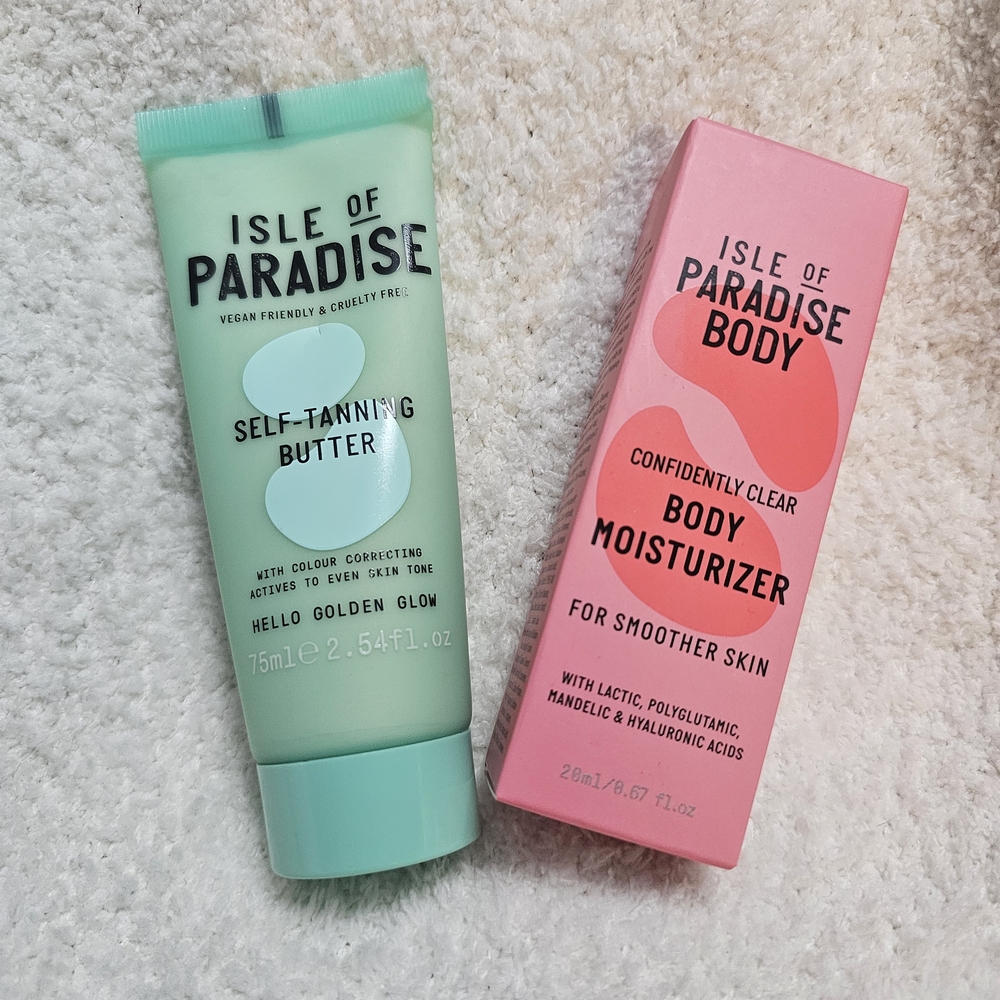 Isle of Paradise Self-Tanning Butter and Body Moisturizer Travel Size